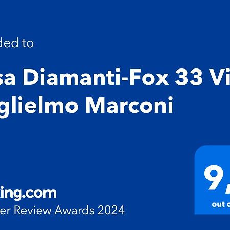 Casa Diamanti-Fox 33 Via Guglielmo Marconi Sonnino Exterior foto